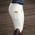 thumbnail image 1 of CQONEPT Women's Tights Equestrian Breeches Full Seat Riding Pant Silicone Horse Riding Pants with Pockets White M, 1 of 6