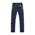 thumbnail image 1 of CQONEPT Womens Cargo Pants Lightweight Straight Leg Pant Lounge Mid-Rise Camping Hiking Trousers with Zip Pocket Navy 2XL, 1 of 5