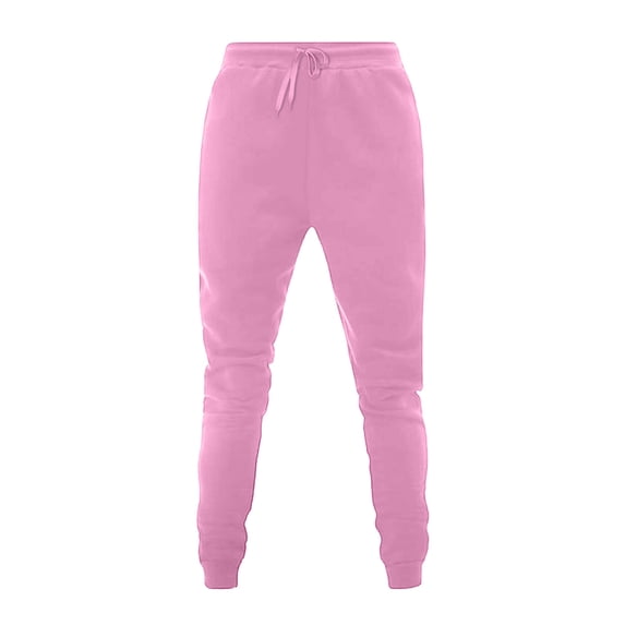 CQONEPT Womens Sweatpants Casual Loose Fit Drawstring Pants Lerisure Skinny Leg Comfortable Sports Outdoor Trousers Pink XL