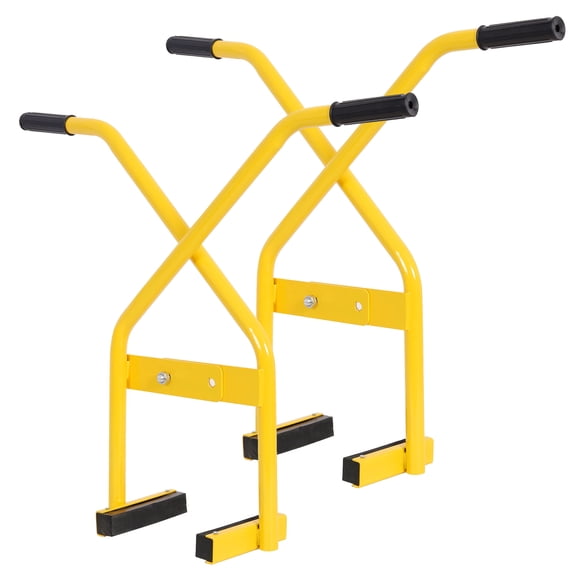 CQSXDA 2 Pack Heavy Duty Steel Curb Stone Tongs, Offset Design Gripping Pliers Tool for Lifting Concrete Block Bricks