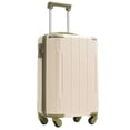 thumbnail image 1 of CQSXDA 20 Inch Lightweight ABS Hard Shell Suitcase with Smooth Double Spinner Wheels and TSA Lock, 1 of 7