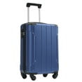 thumbnail image 1 of CQSXDA 20 Inch Lightweight ABS Hard Shell Suitcase with Smooth Double Spinner Wheels and TSA Lock, 1 of 8
