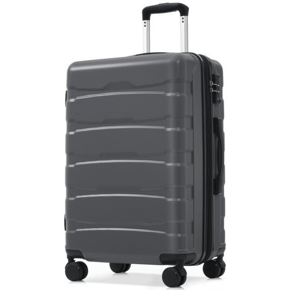 CQSXDA 28 Inch Hardshell ABS Carry on Luggage with Expandable Design and Spinner Wheels for Travel, TSA Lock
