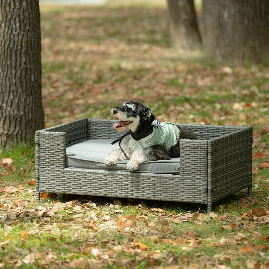CQSXDA Dog Bed, Pet Bed, Pet Enclosures, Pet Outdoor Furniture, Pet Patio Furniture, Seasonal PE