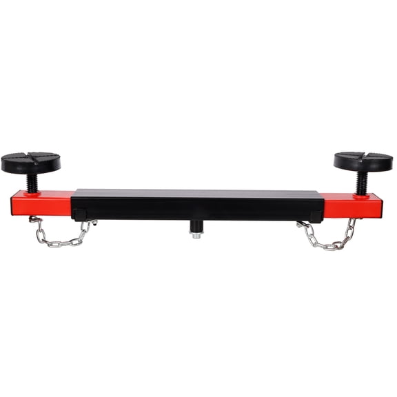 CQSXDA Heavy-Duty 1Ton Cross Beam Adapter for Floor Jacks - 22.8-35.5 Inch Range with Rubber Pads (jack not included)