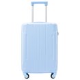 thumbnail image 1 of CQSXDA Lightweight Durable ABS Hardshell Luggage 20 Inch Carry On Suitcase with Double Spinner Wheels and TSA Lock, 1 of 9