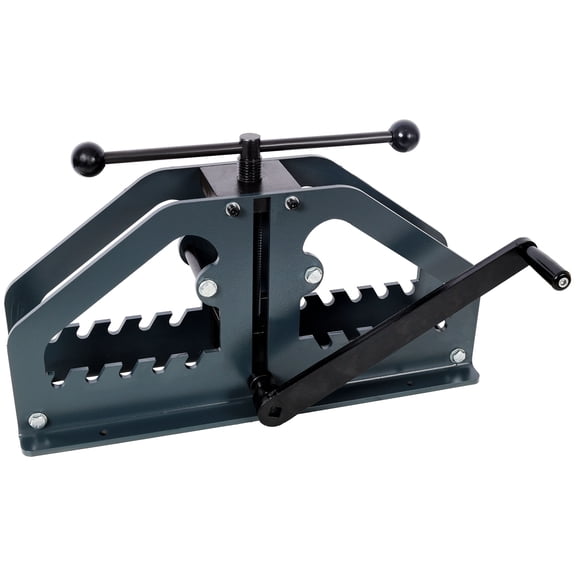 CQSXDA Manual Pipe Bender & Roller - No Dies Included, for Round/Square Tubes, Heavy-Duty Steel