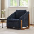 thumbnail image 1 of CQSXDA Modern Chenille Fabric Upholstered Armchair in Elegant Color with Cushioned Seat for Living Room or Bedroom, 1 of 15
