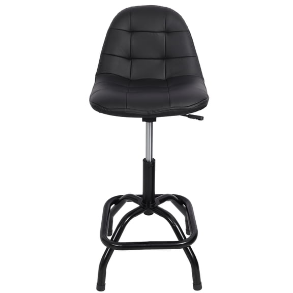 CQSXDA Modern Swivel Bar Stool with High Back and Adjustable Height Heavy Duty Frame for Indoor Use Kitchen Bar Cafe