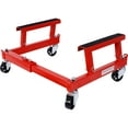 thumbnail image 1 of CQSXDA Motorcycle Dolly, ATV Motorcycle Four Wheeler Cycle Engine Cradle Dolly 1500lbs,Heavy Duty Racks for Motorcycle Maintenance, Engine Stand, Red, 1 of 11