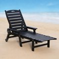 thumbnail image 1 of CQSXDA Pool Lounge Chair in with Adjustable Backrest Fits All Outdoor Spaces Holds Up to 360 LBS，Black, 1 of 13