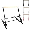 thumbnail image 1 of CQSXDA Solid Wood Ballet Barre Featuring Adjustable Height From 31.5 To 39.5 Inches For Studio And Home Use, Black, 1 of 9