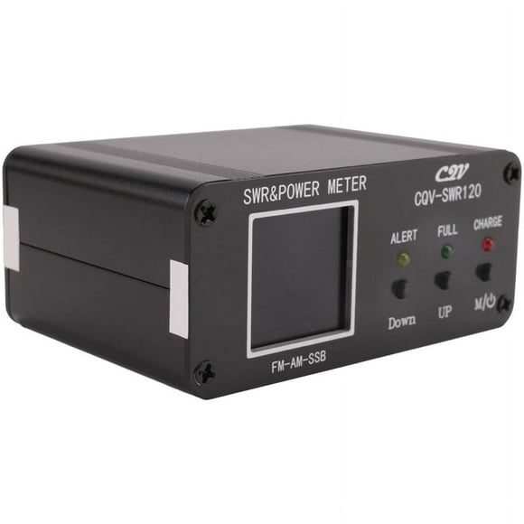 CQV-SWR120 120W Digital Power Standing Wave Meter High Standing Wave Alarm Function 240 x 240 Full Color HD Display