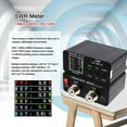 thumbnail image 1 of CQV-SWR120 120W SWR Power Standing Wave Meter High Standing Wave Alarm Function 240 x 240 Full Color Display FM-AM-SSB, 1 of 9