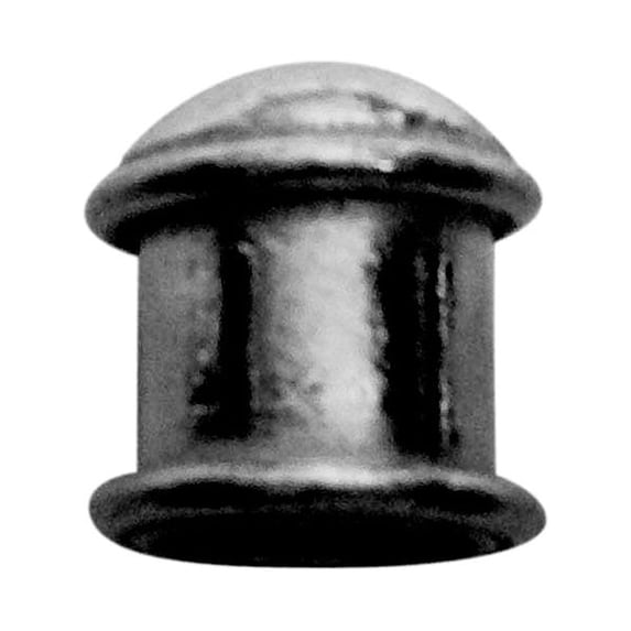 CR-207 Black Rhodium Overlay End Cap