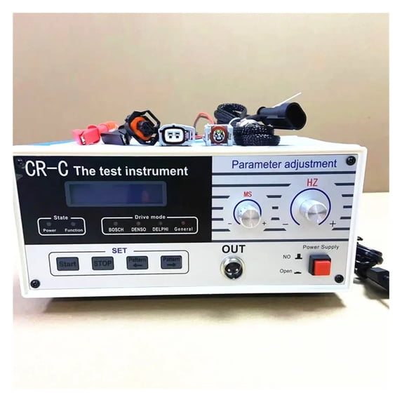 CR-C Common Rail Injector Tester Injector Tester, Electromagnetic Injector Driver Multi-function ,4-Wire Dual Channel