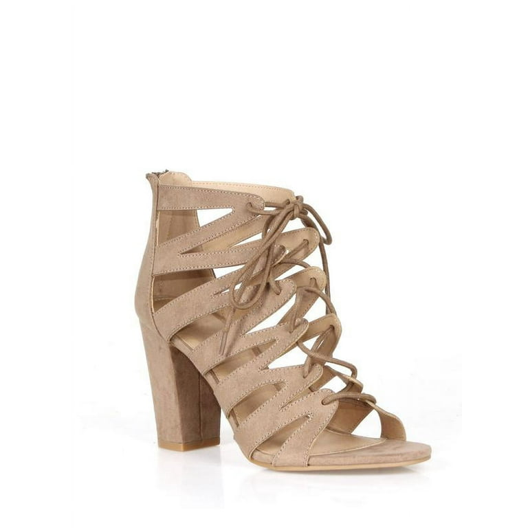 Caged high heel sandals best sale