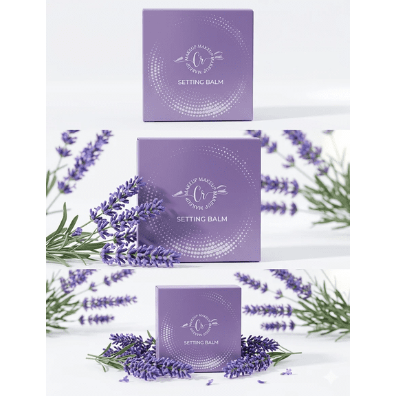 CR MAKEUP Lavender Setting Balm Face Filter Effect Foundation Primer