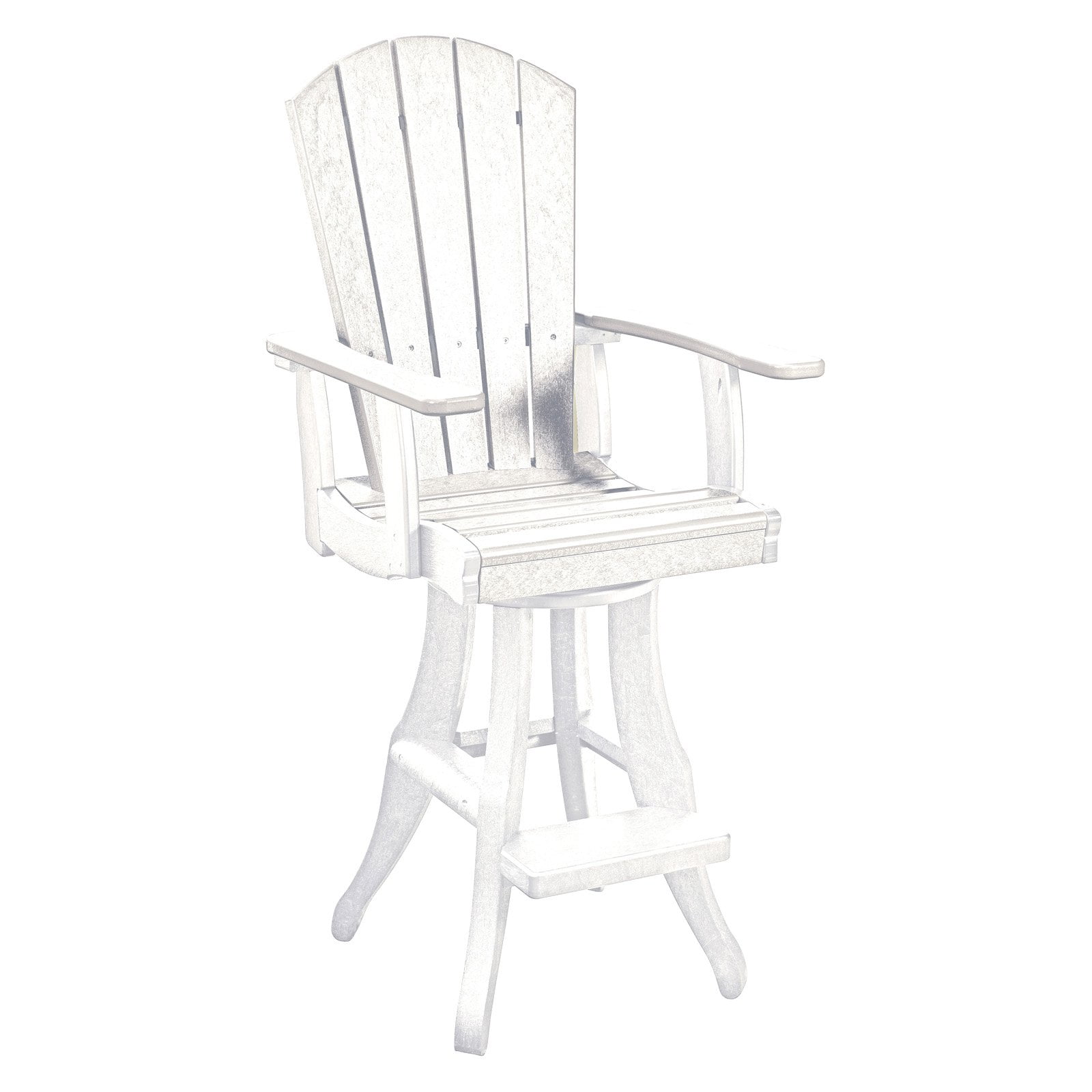 CR Plastic Generations Swivel Arm Pub Chair