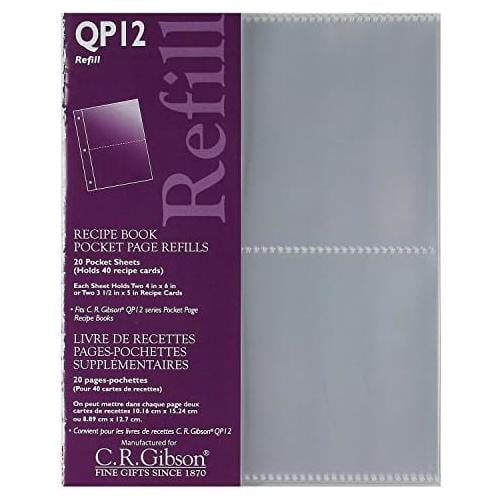1-Pocket Recipe Album Refill Pages, Pack of 16 - Recipe Organizers -  Hallmark