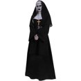 CR ROLECOS the Nun Costume plus Size Scary Nun Outfit Priest Halloween
