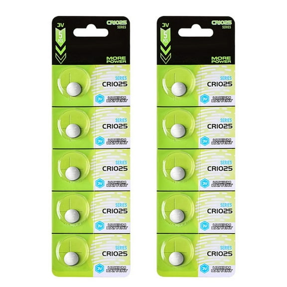 CR1025 3V Lithium Coin Battery CR1025 Batteries Durability Reliable Energy For Remote Controls Car Key Small Devices