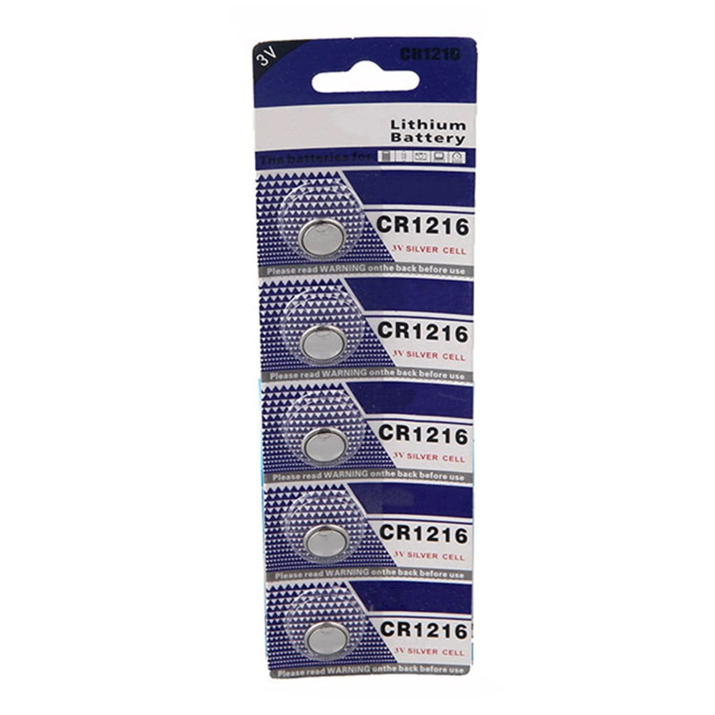 CR1216 Button Batteries Button Cell Batteries for Watches, Calculators