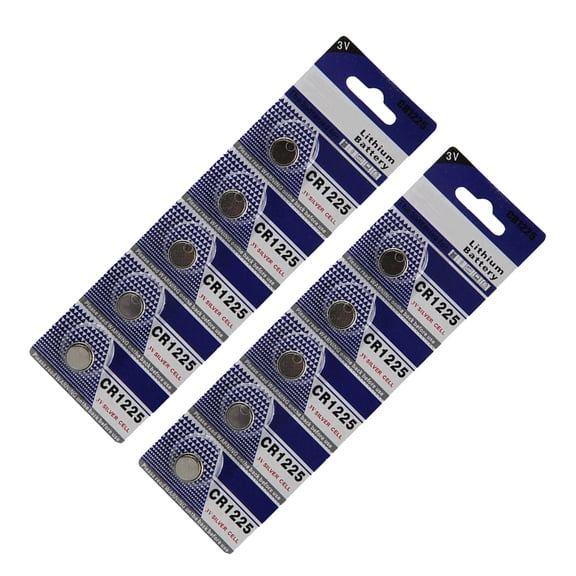 CR1225 Button Cell Batteries Set CR1225 3V for Small Electronics Convenient Installation Coin Cells
