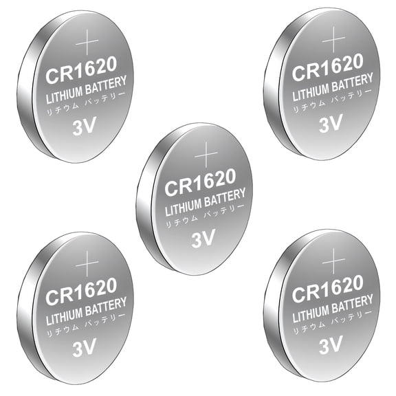 CR1620 Lithium Button 10/5 Piece Travel Size 3V Output for Watches Calculators Digital Devices