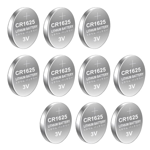 CR1625 Lithium Button 10/5 Piece Travel Size 3V Output for Watches Calculators Digital Devices