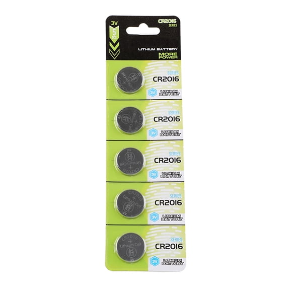 CR2016 3V Button Cell Batteries Pack Of Lightweight CR2016 Batteries For Doorbell Long last and