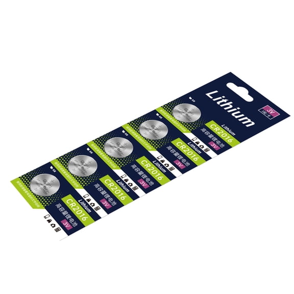 CR2016 Lithium Button Cell (3V) High-Capacity, Power for Calculators, Devices