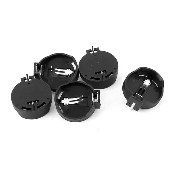 Uxcell 5 Count CR2025 2032 0.79" Terminal Distance Cell Power Holder Socket