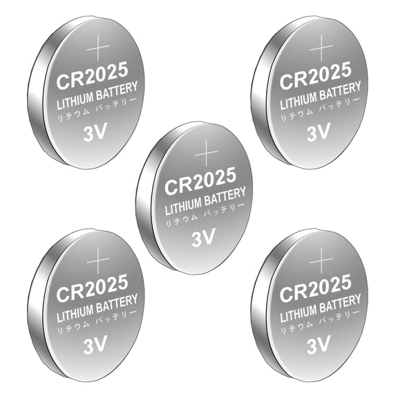 CR2025 3V Batteries 10/5-Count Pack Travel Design Leak Resistant Technology for Small Electronics Gadgets