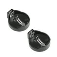 thumbnail image 1 of CR2025 Horizontal Black Coin Button Battery Holder Case 2pcs, 1 of 4