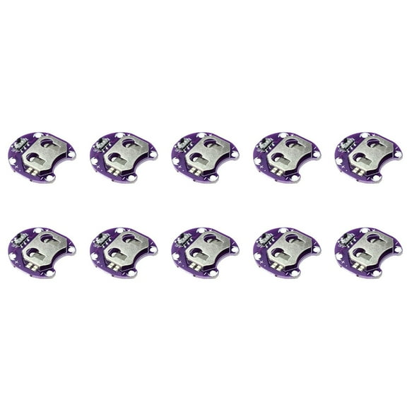 CR2032 Battery Holder Circuit Mount Module For Secure Connection And Easy Installation 10/20pcs