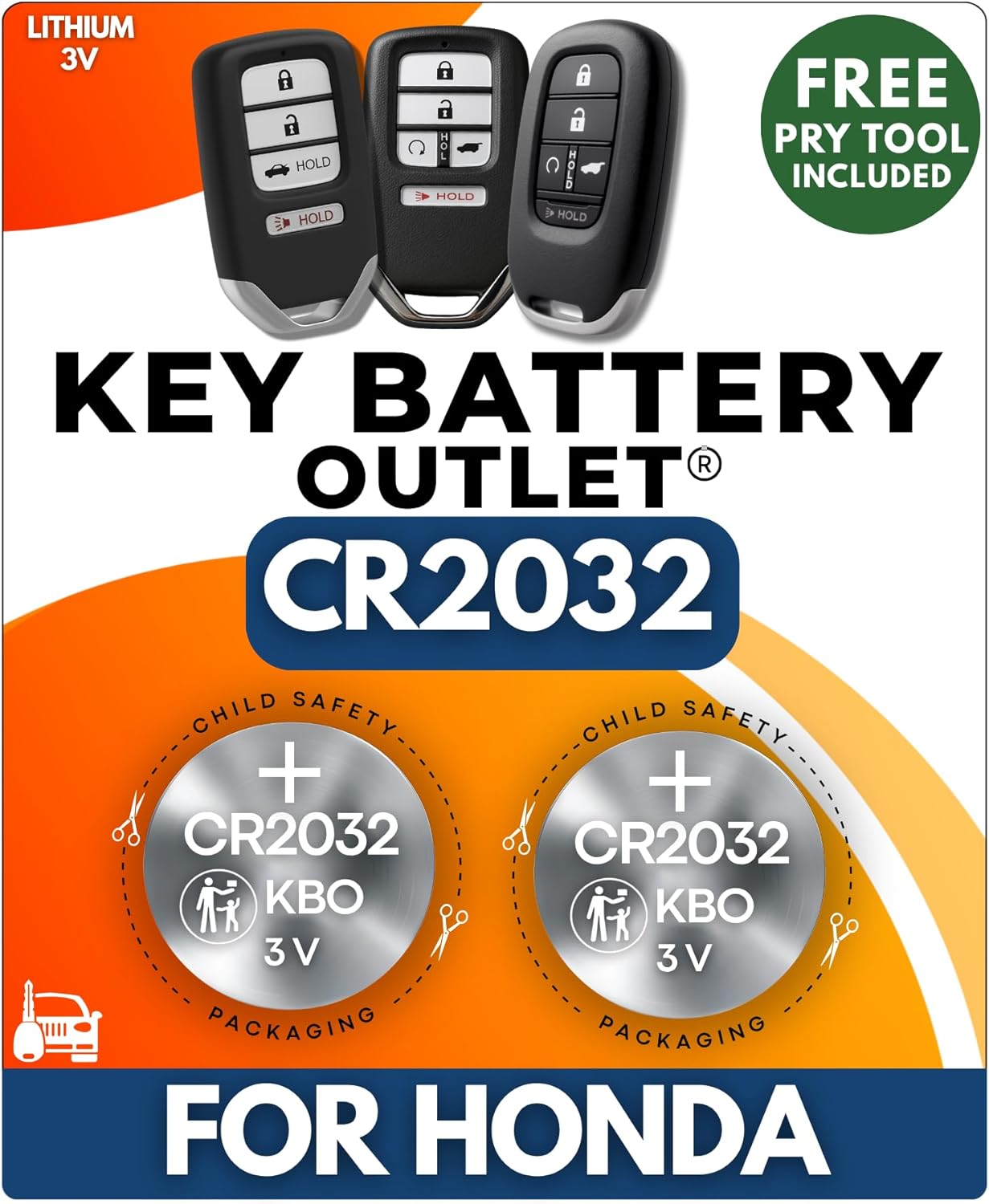 New Key Fob Replacement Kit Tool For 06-24 Honda CR-V Civic 08-24 Accord Odyssey