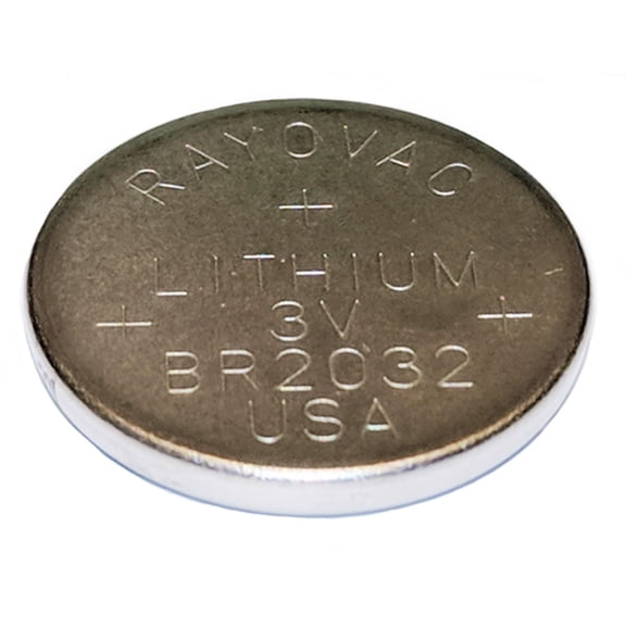 CR2032 Lithium Battery3v 195mah Rayovac - Replaces discontinued Rayovac BR2032 as well as others