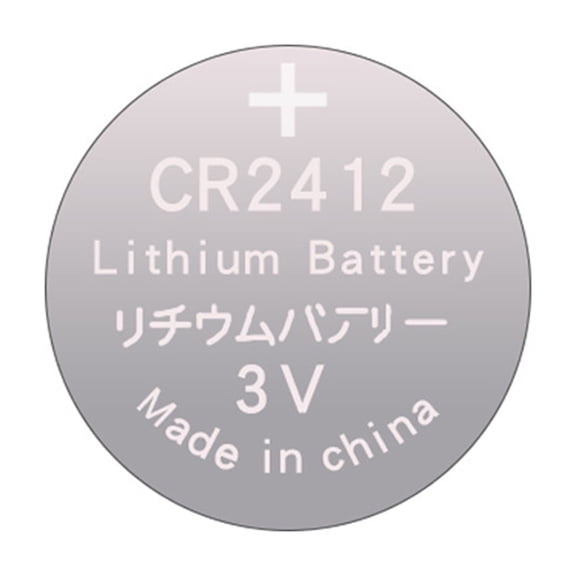 CR2412 3V Lithium Button Perfect For Various Electronic Applications for Environmentally Consciously Users