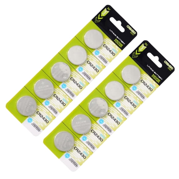 CR2430 Battery 3V Lithium Button Cells 10/5Pack For Toy Calculator Small Devices