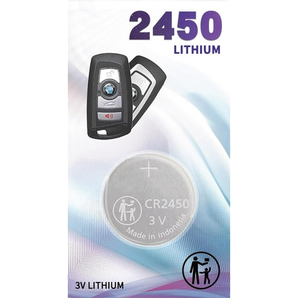 CR2450 2450 Remote OEM Replacement for BMW Key FOB y 2, 3, 5, 6, 7 Series, X3, X4, etc (2009-2018) 320i 320xi