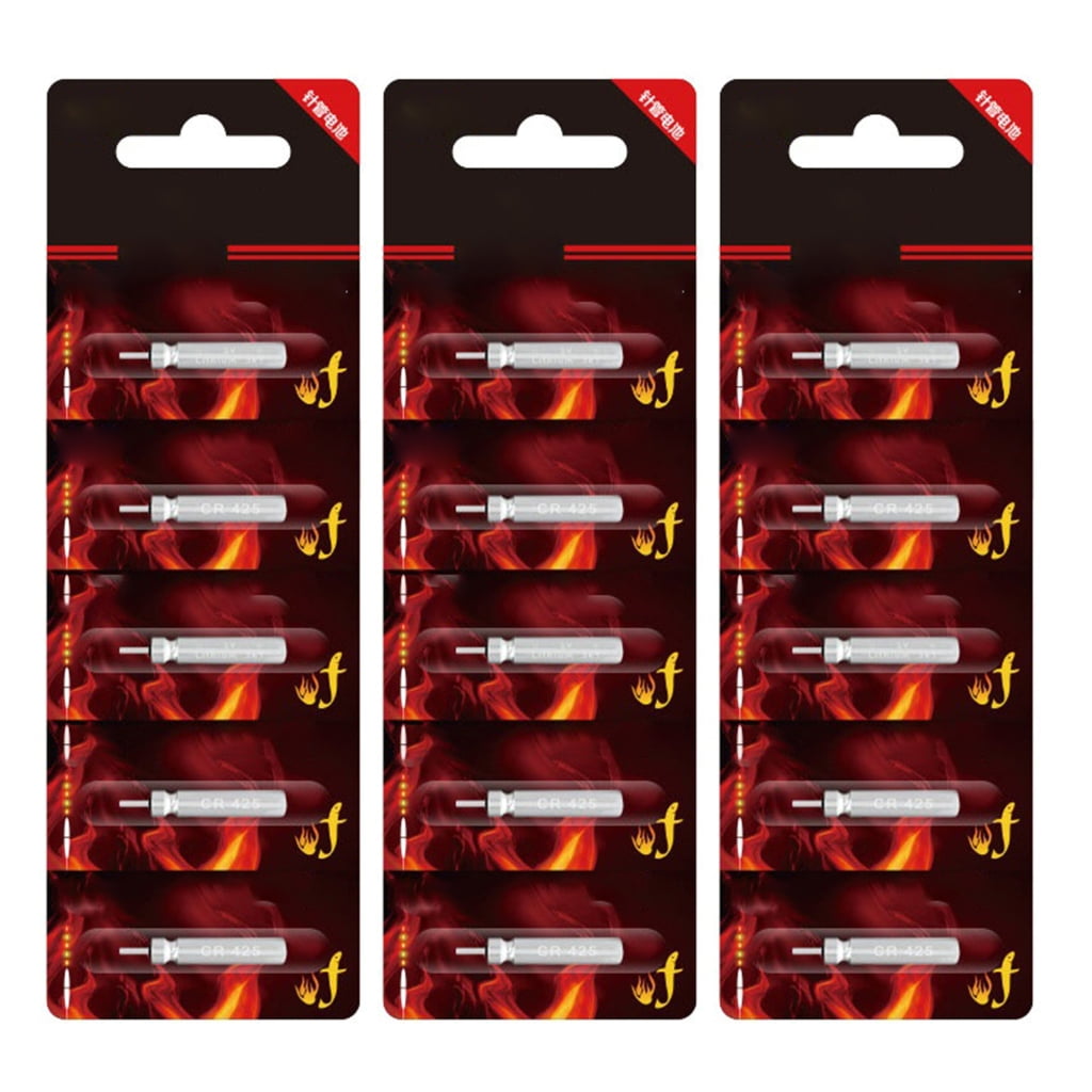 CR425 25mAh Lithium Batteries For Night Fishing, 3V Electric Float Long ...