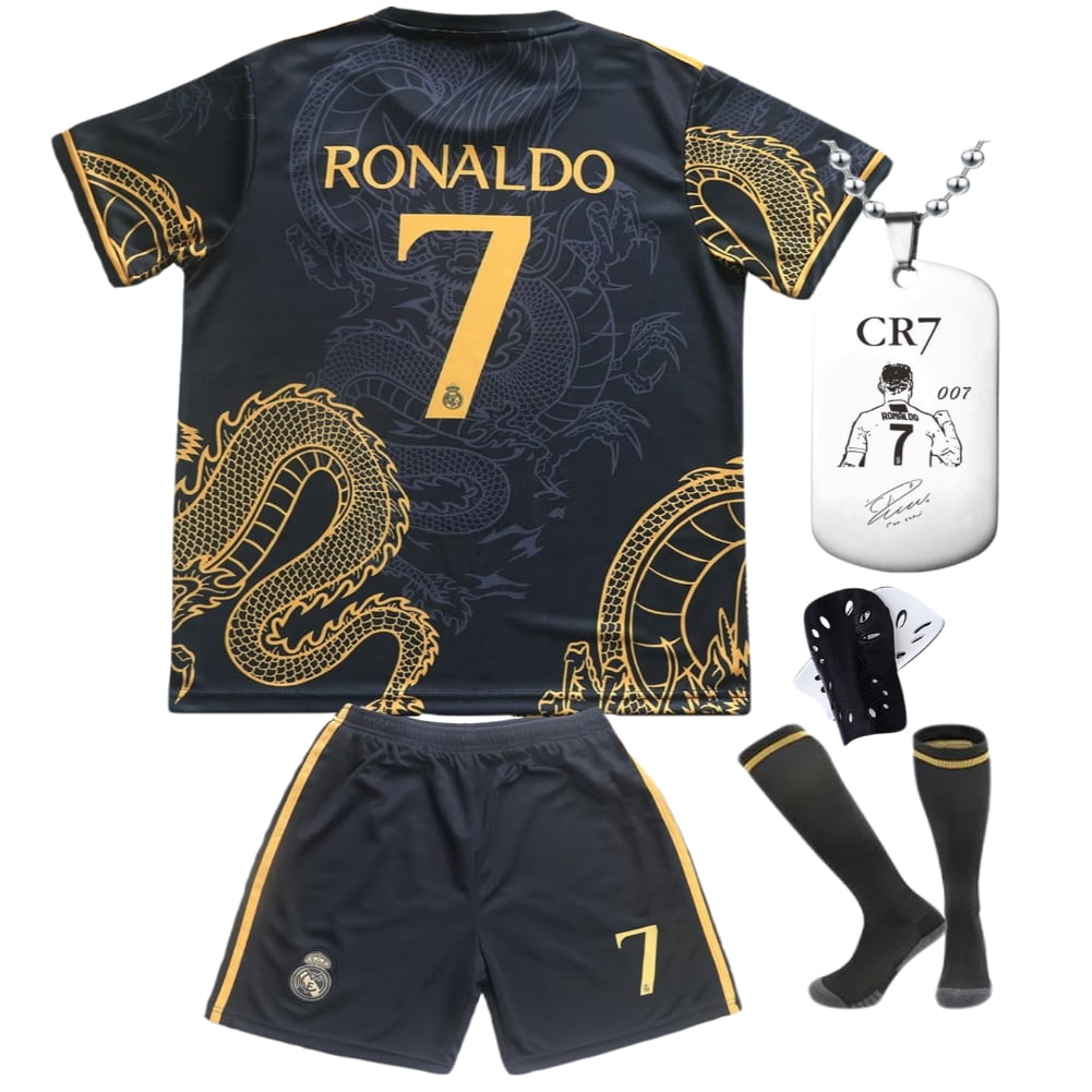 Kids Soccer Jersey Kit – Full Uniform Set With Jersey, Shorts & Socks For Boys & Youth
