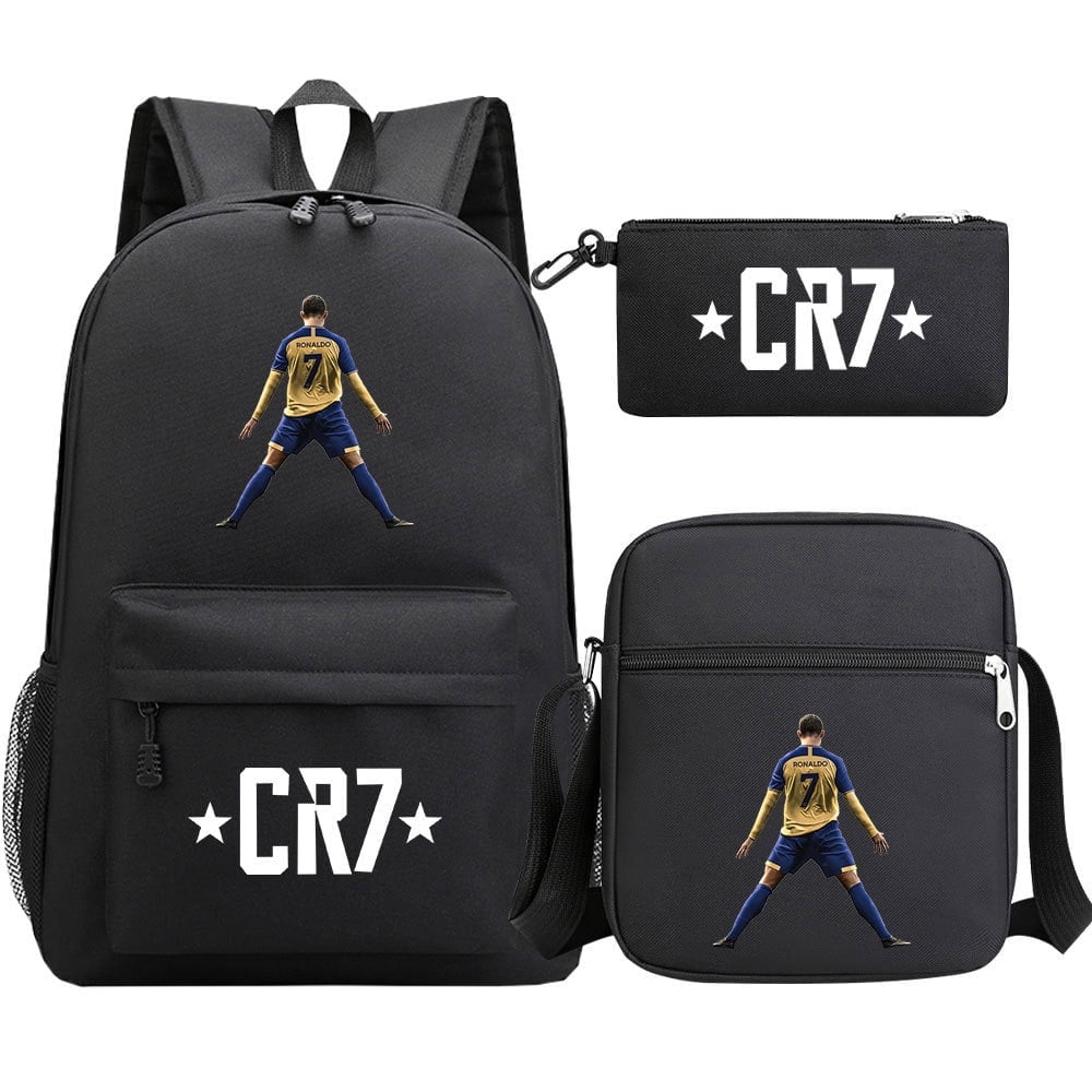 CR7 Cristi ano Ron aldo Fits 16 Inch Laptop Professional Travel Backpack for Men and Women Carry on Backpack Bookbag Back to school backpack Walmart