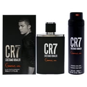 CR7 Game On Kit by Cristiano Ronaldo for Men - 2 Pc Kit 1.7oz EDT Spray, 6.8oz Body Spray