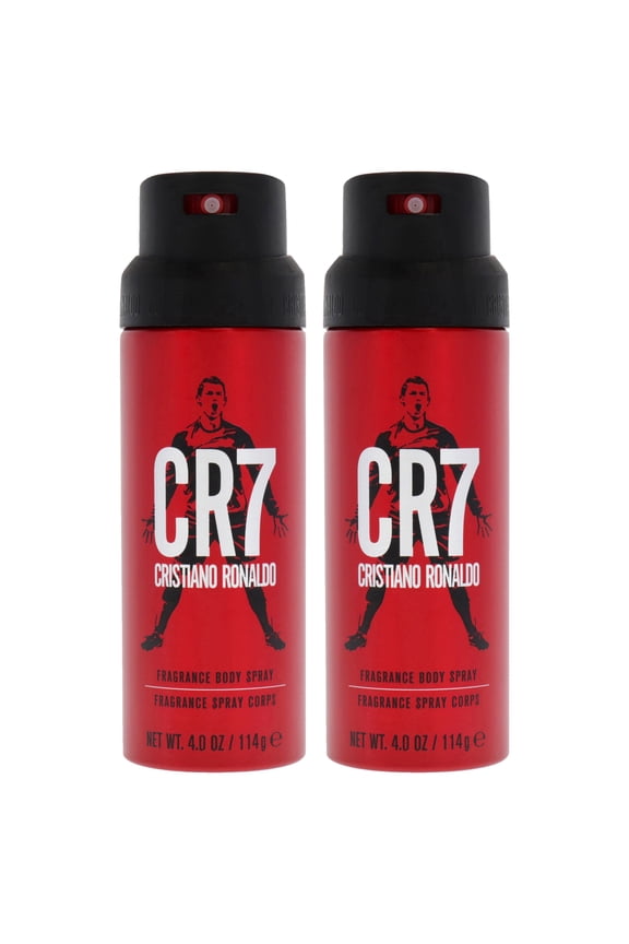 CR7 by Cristiano Ronaldo for Men - 4 oz Body Spray - Pack of 2