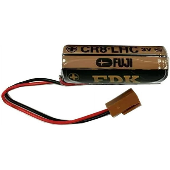 CR8-LHC 3V 2600mAh Replacement Lithium Battery for Fuji CR8-LHC PLC Controller Backup Battery