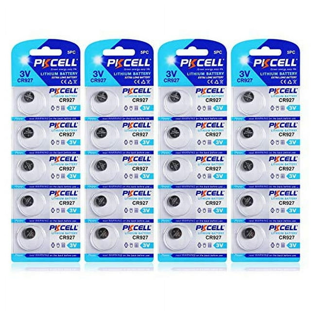 CR927 3V Lithium Battery Button Cell 20Pcs