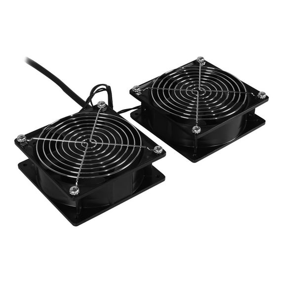 Cyberpower CRA12002 Roof Mounted Carbon 2 Rack Fans - 160 CFM - 208 Vac