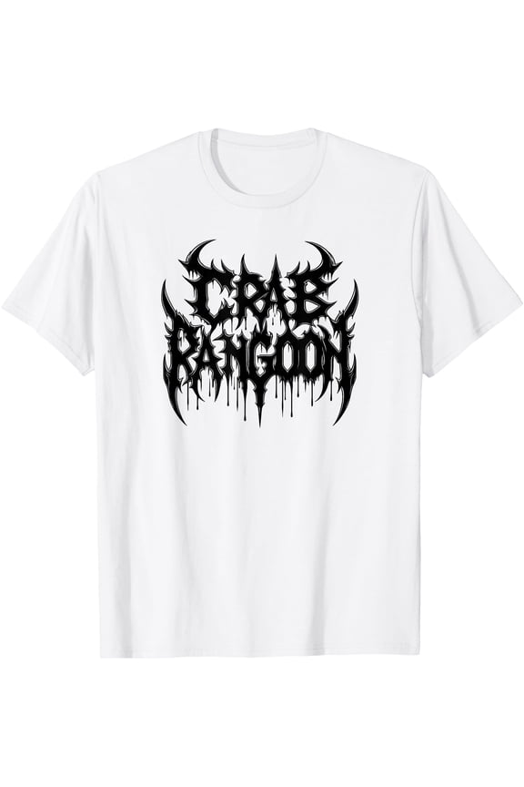 CRAB RANGOON Metal Shirt Dank Meme Funny Heavy Metal T-Shirt